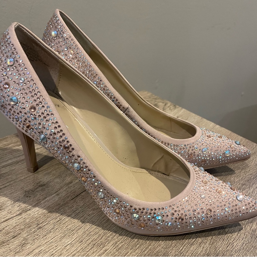 Nine West - Gold sparkly pumps - 8.5M